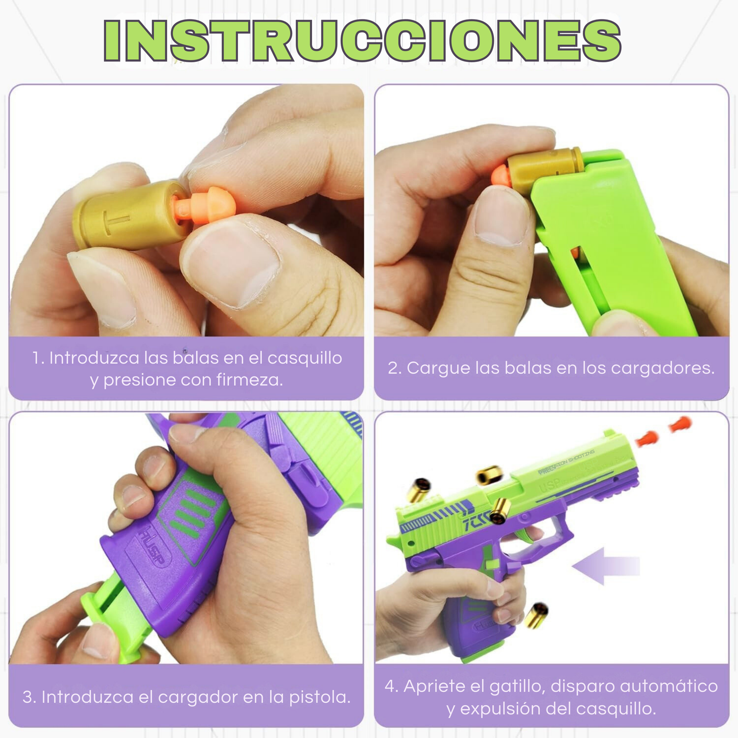 Pistola USP Shell Anti Estrés